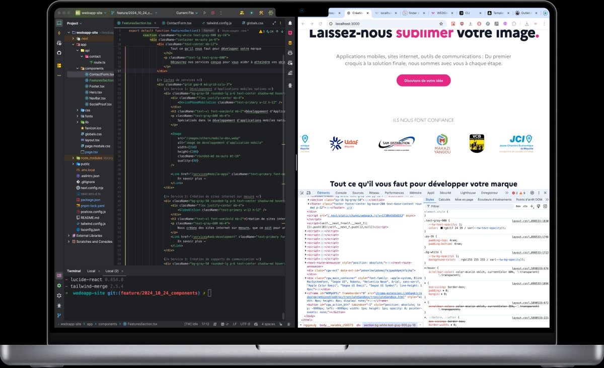 Création de sites internet sur mesure